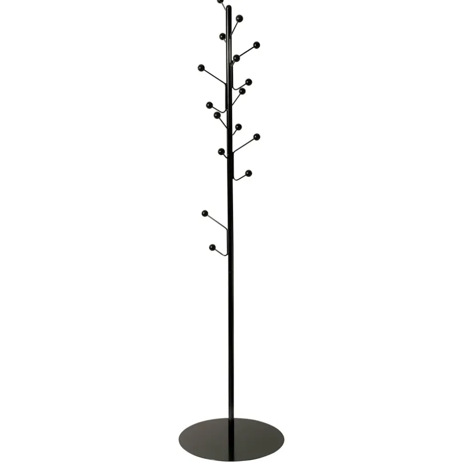 Porte-manteau Bill Floor, Noir