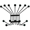 Porte-manteau Bill L, noir