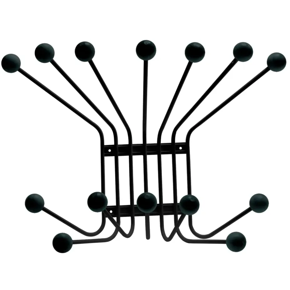 Porte-manteau Bill L, noir