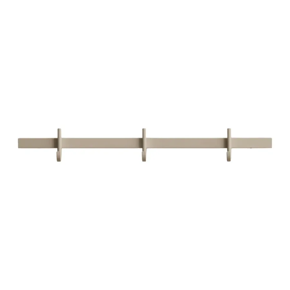 Porte-manteau Relief small 41 cm, Beige