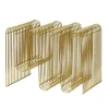 Porte-revues Curva, laiton