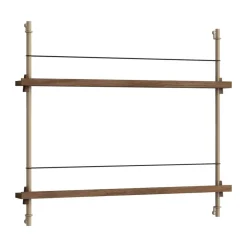 Porte-revues Moebe, Smoked oak-grey
