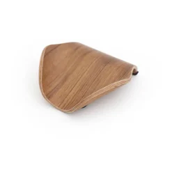 Porte-savon Leaf™ avec drainage 11,5x11,5 cm, Noyer