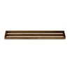 Porte-serviette double Andersen 73,5 cm, Dark Stain Matt Lacquer Ash