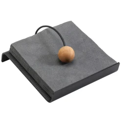 Porte-serviettes Hippo String, Noir-anthracite