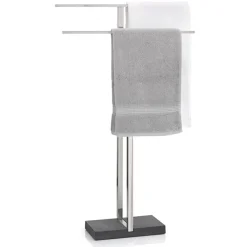Porte-serviettes Menoto, Acier mat