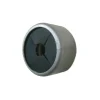 Porte-torchon pluring Support de lavette, argent-noir