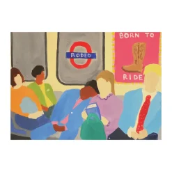 Poster Born to Ride, 30x40 cm