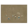 Poster Soccer 50x70 cm, Marron