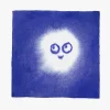 Poster Tufs 50x50 cm, Bleu-blanc