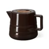 Pot à lait Lines 50 cl, Marron