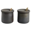 Pot à poivre et sel Hazel, Marron