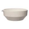 Pot avec bec verseur Ernst blanc nature, H7 cm Ø17 cm