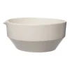 Pot avec bec verseur Ernst blanc nature, H11 cm Ø23 cm