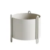 Pot de fleur Pidestall small Ø15 cm, Gris