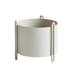 Pot de fleur Pidestall small Ø15 cm, Gris