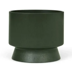Pot de fleur Ro Ø15 cm, Vert foncé