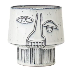Pot de fleur sur pied Bloomingville Ø15 cm, Gris