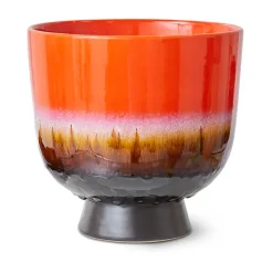 Pot de fleurs rétro Ø20,5 cm, Cherry red