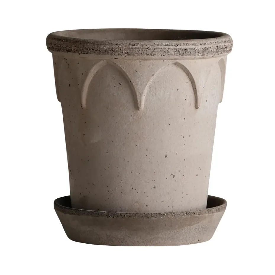 Pot Elizabeth Ø16 cm, Grey