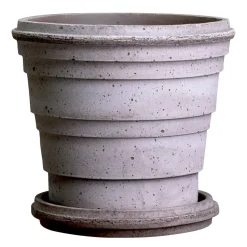Pot Planet Saturn Ø16 cm, Gris