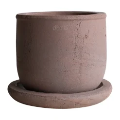 Pot Terra, Brown, Ø14x14 cm