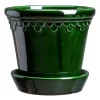 Pot vitré Københavner Ø25 cm, Vert