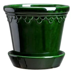 Pot vitré Københavner Ø25 cm, Vert
