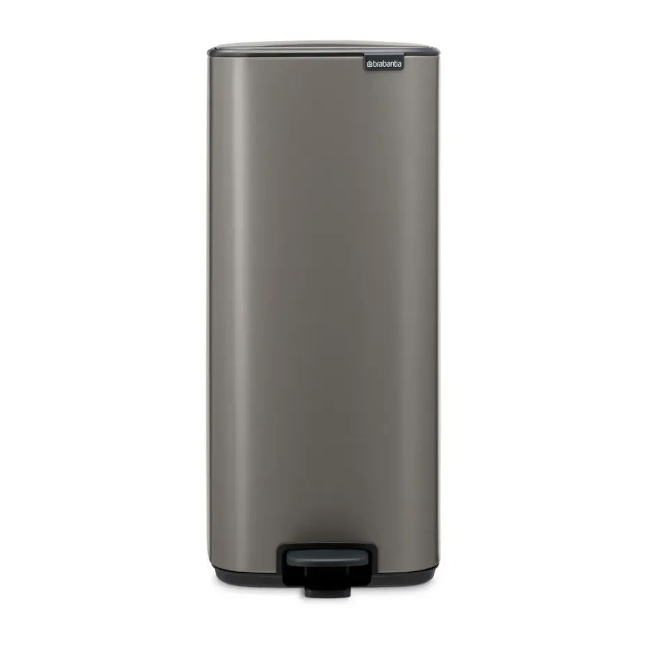 Poubelle à pédale Bo 30 L, Platinum