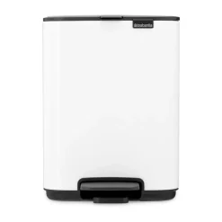 Poubelle à pédale Bo 4 L, White