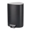 Poubelle à pédale Easystore 5 L, Noir mat