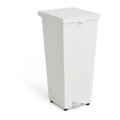 Poubelle à pédale Loop 26L, White