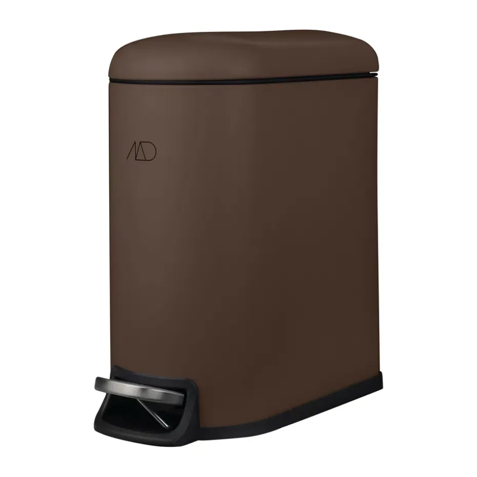 Poubelle à pédale Mini-Walther 5 L, Brown