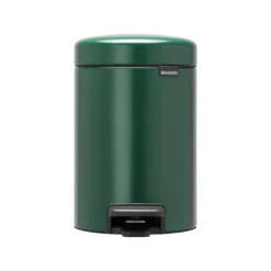 Poubelle à pédale New Icon 3 litres, Pine green