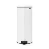 Poubelle à pédale New Icon 30 litres, white (blanc)