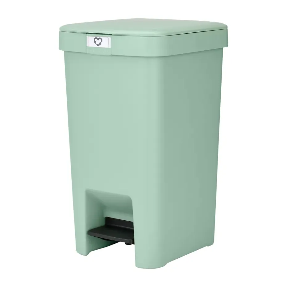 Poubelle à pédale StepUp 16 L, Jade green