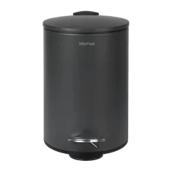 Poubelle à pédale Tubo 3 L, Anthracite