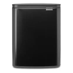 Poubelle Bo 12 L, Matte black