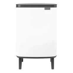 Poubelle haute Bo 12 L, Blanc
