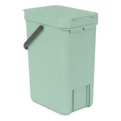 Poubelle Sort & Go 12 litres, Jade green