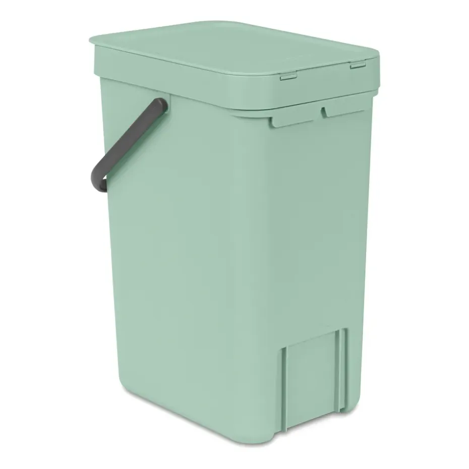 Poubelle Sort & Go 12 litres, Jade green