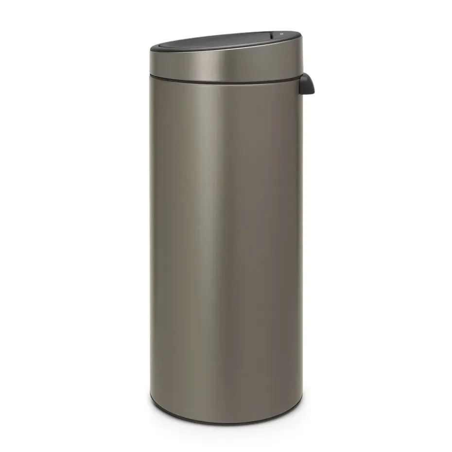 Poubelle Touch Bin 30 L, platinum (gris)