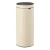 Poubelle Touch Bin 30 L, Soft beige