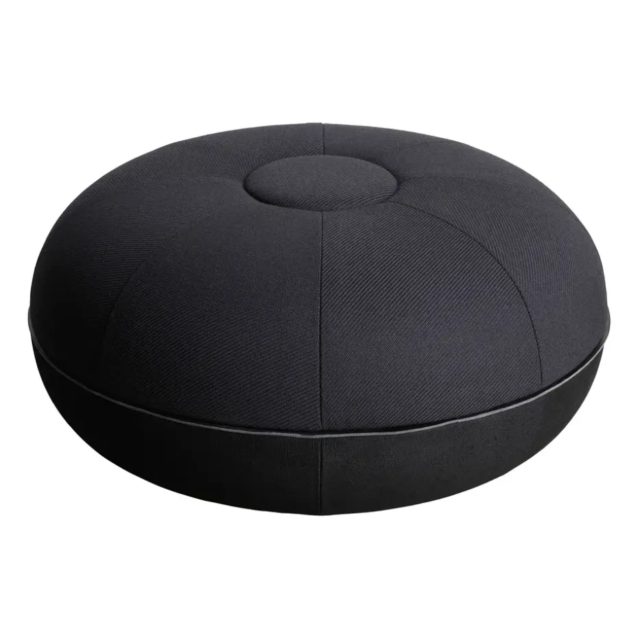 Pouf assise large, Indigo
