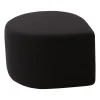 Pouf bouclé Stilla, Anthracite