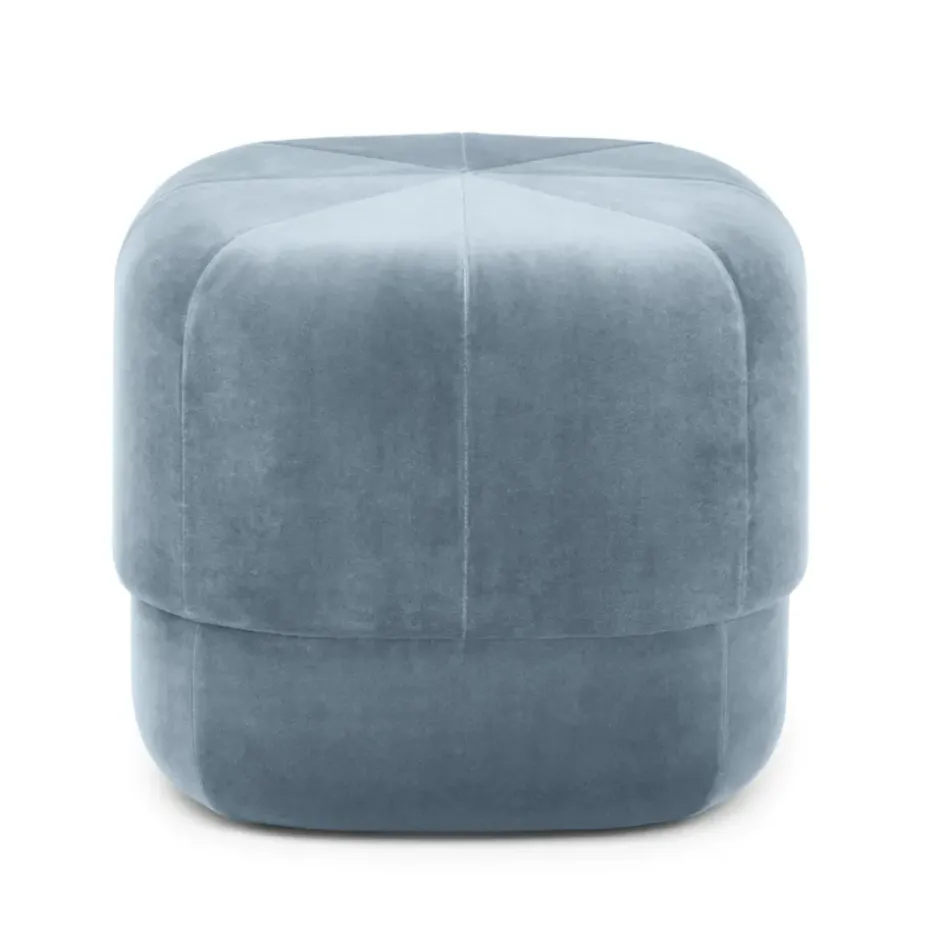 Pouf Circus, bleu clair