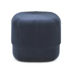 Pouf Circus, bleu foncé