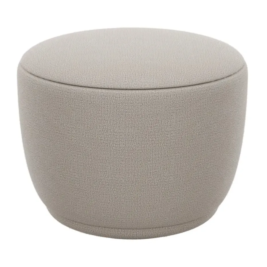 Pouf Kuon Ø48x45 cm, Socia désert