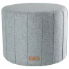 Pouf Shepherd Anja 40x50 cm, Granit (gris)