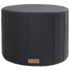 Pouf Shepherd Anja 40x50 cm, Noir